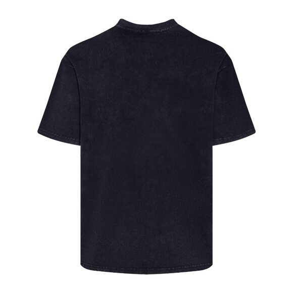 Thug Club Black T Shirt With Distinctive Embroidered Graphics - Picture 2 of 9